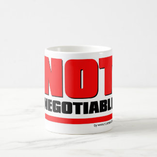 Mug Canette Not Negotiable