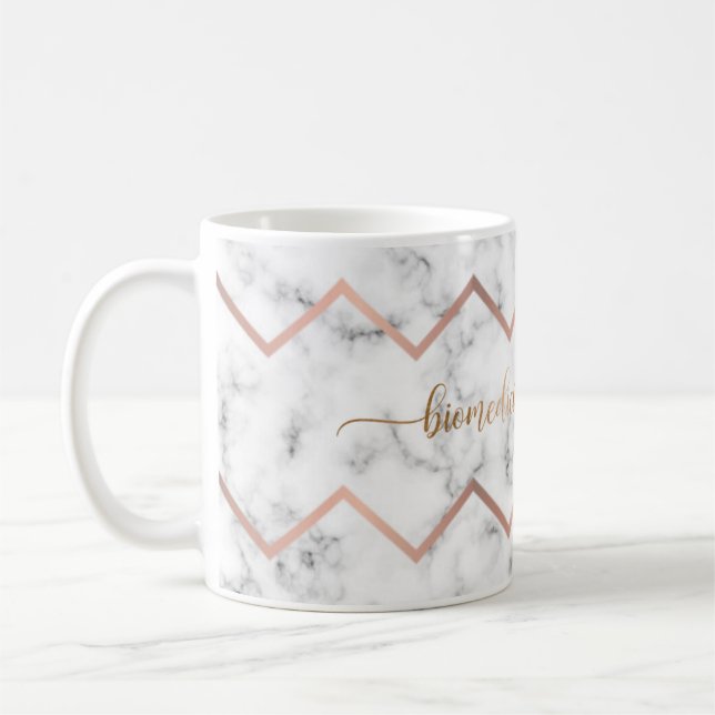 Mug Canette Profession Biomédecine Esthétique (Gauche)
