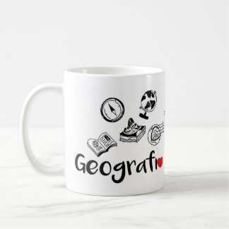 Mug Canette Profession Géographie 325ml