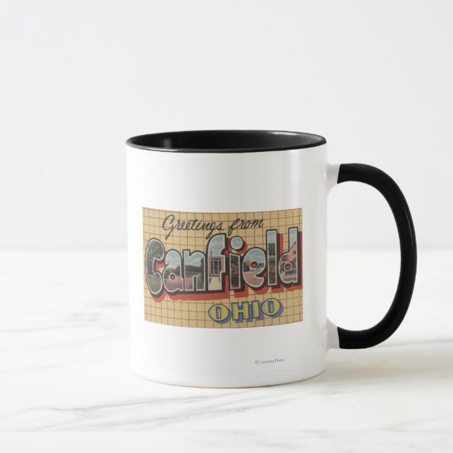 Mug Canfield, Ohio - Scènes de grandes lettres (Droite)