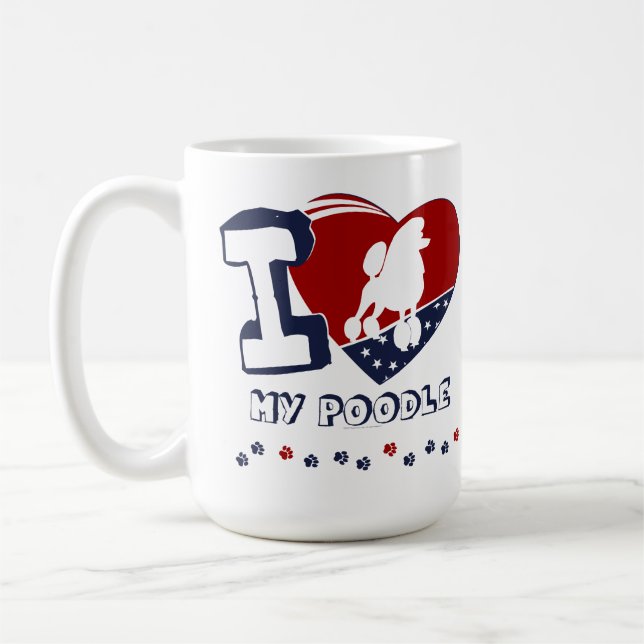 Mug Caniche (Gauche)