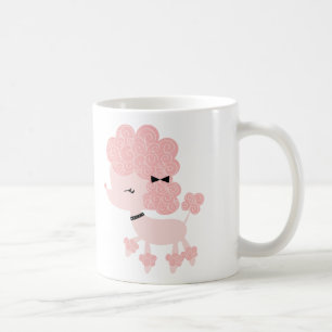 Mug Caniche de Français de bande dessinée