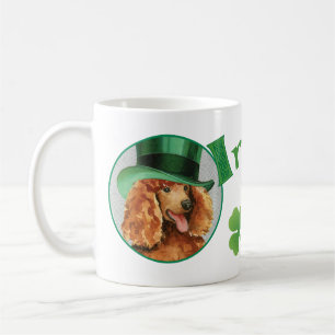 Mug Caniche du jour de St Patrick