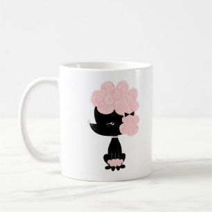Mug Caniche français de dessin animé