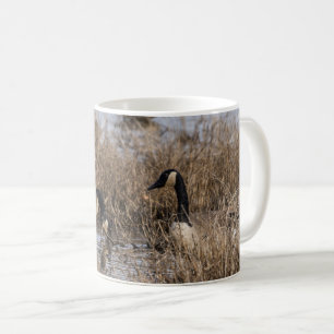 Mug Canne à café Heure de la collation des oies canadi
