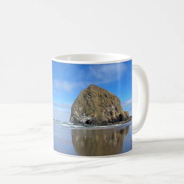 Mug Cannon Beach Oregon Haystack Rock  (Devant droit)