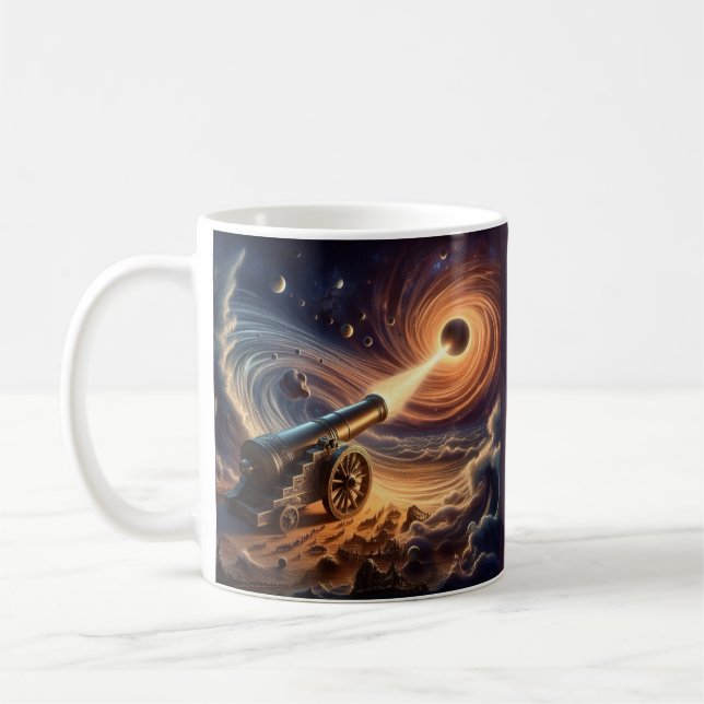 Mug Cannon céleste : Explosion de l'énergie cosmique (Gauche)