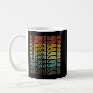 Mug Canoë de Outrigger Rétro