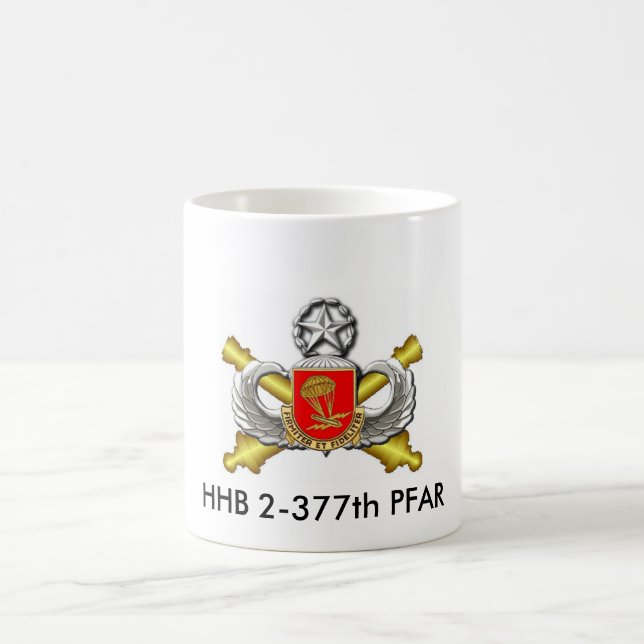 Mug CANONS, HHB 2-377th PFAR (Centre)