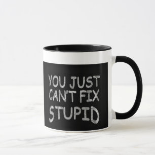 Mug Can't Fix Stupid