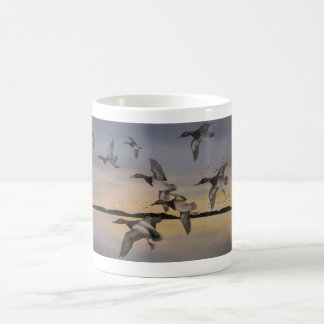 Mug Canvasbacks de coucher du soleil