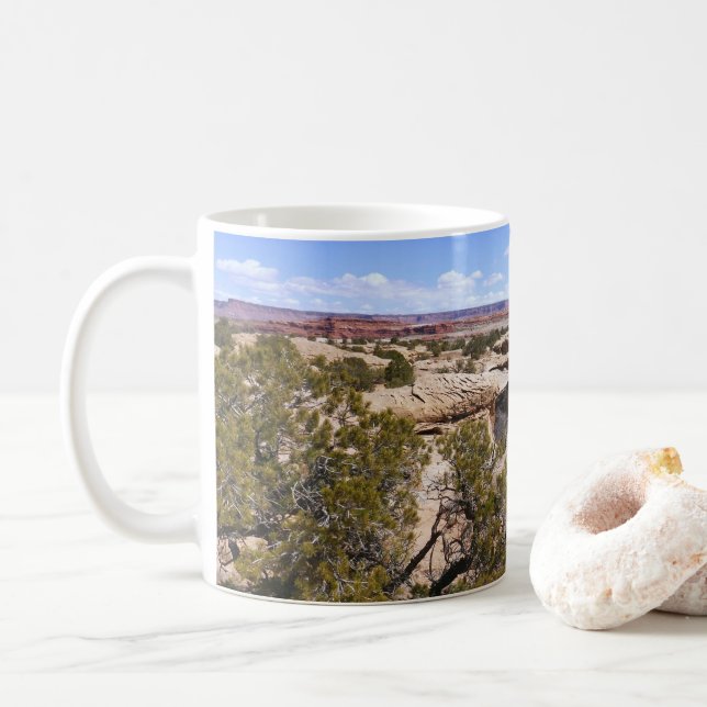 Mug Canyonlands View from Cave Springs Trail (Avec donut)