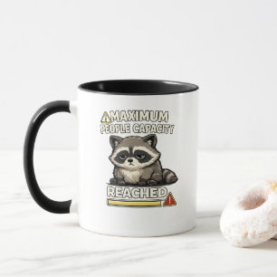 Mug Capacité Maximale de Personnes Atteinte Raton Lave