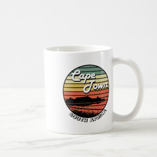 Mug Cape Town Table Mountain Afrique du Sud Vintage