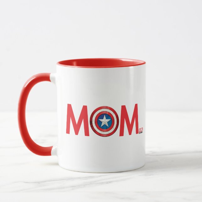 Mug Capitaine classique Amérique maman (Gauche)