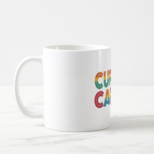 Mug "Capitaine de Cupcake." (Gauche)