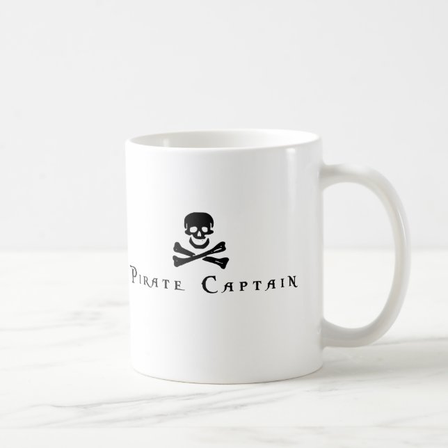 Mug Capitaine de pirate (Droite)