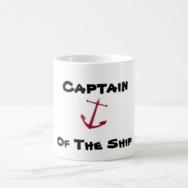 Mug Capitaine du bateau (Centre)