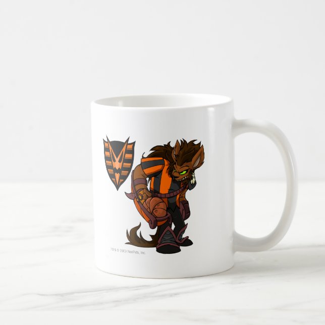 Mug Capitaine hanté 1 d'équipe en bois (Droite)