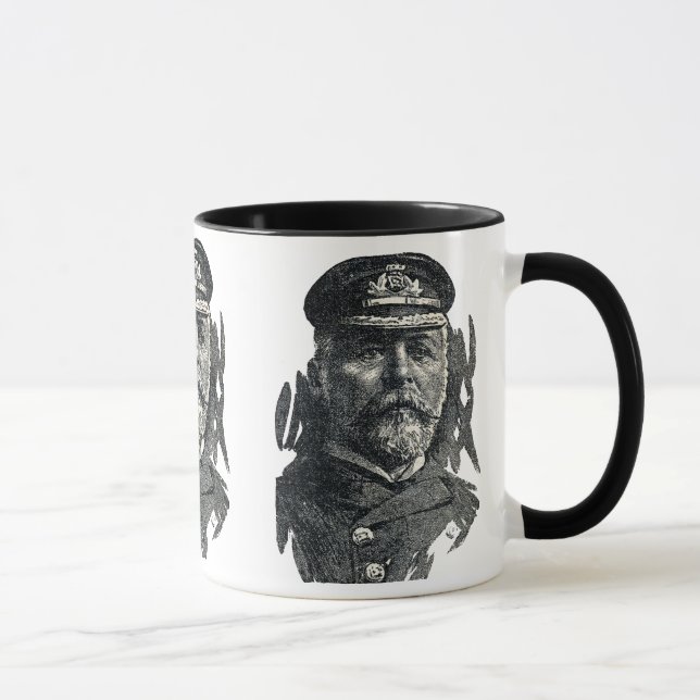 Mug Capitaine John Smith, HMS Titanic (Droite)