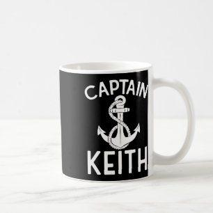 Mug Capitaine Keith Bateau Ancre Bateau Bateau Yacht