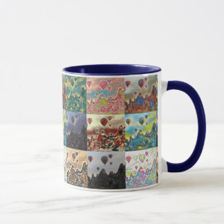 Mug Cappadoce, Anatolie centrale, Turquie Collage