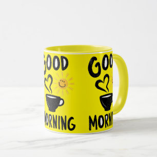 Mug Cappuccino Souriant,