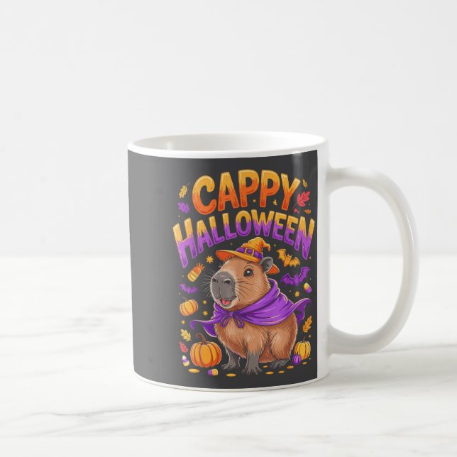 Mug Cappy Halloween Capybara Witch  (Droite)