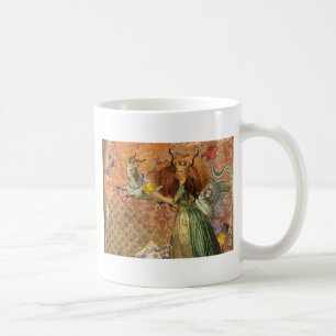 Mug Capricorn Femme Chèvre Whimsical Amusant