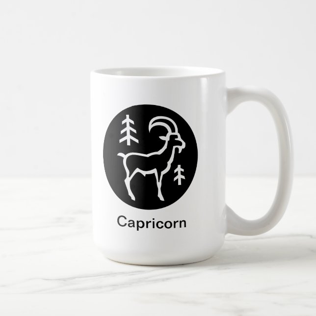 Mug - Capricorn in circle (Right)