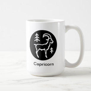 Mug - Capricorne en cercle