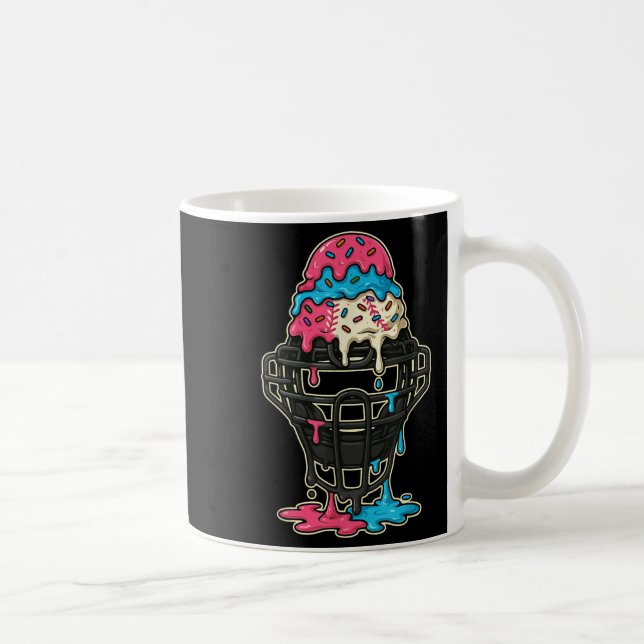 Mug Capteur de baseball Masque glace Cream Driam Garço (Droite)