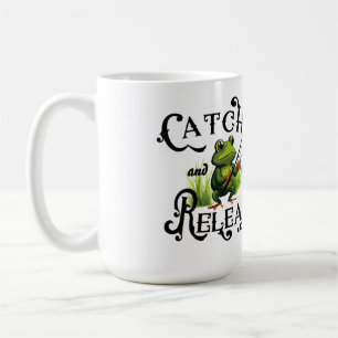 Mug Capture Et Libération Patch De Grenouille De Pêche