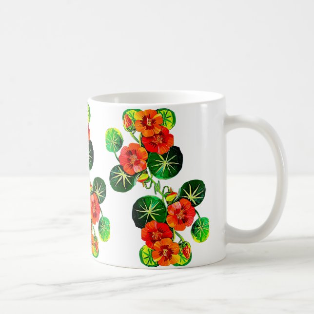 Mug Capuchinha flor comestível (Droite)