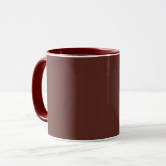 Mug Caput mortuum (couleur unie)