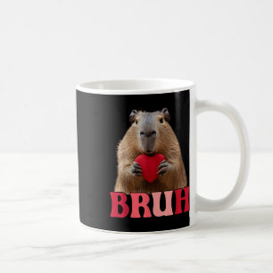Mug Capybara Bruh Mème Drôle Dire Ados Garçons Valenti