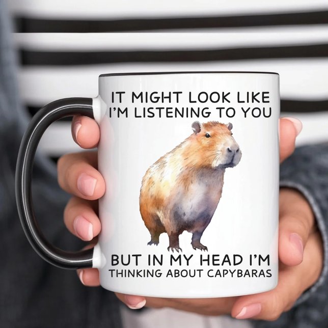 Mug Capybara Drôle (Créateur téléchargé)