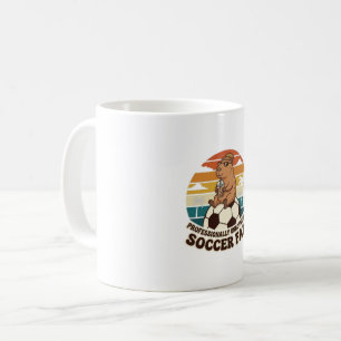 Mug Capybara Fan de Football Professionnellement Imper