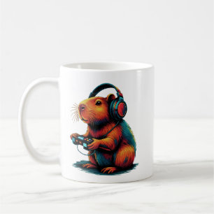 Mug Capybara Funny Jeux Vidéo Capybara