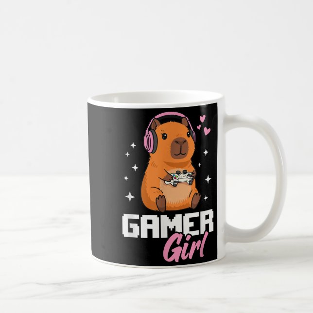 Mug Capybara Gamer Girl Gaming  (Droite)