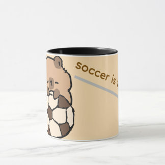 Mug capybara mignonne muqueuse