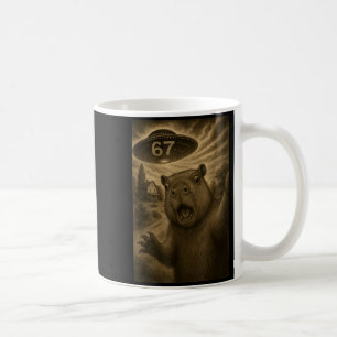 Mug Capybara Selfie 67 Mème Six Sept Drôle d'Ufo