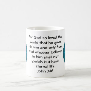 Mug Car Dieu a tant aimé le monde ...   Jean 3:16