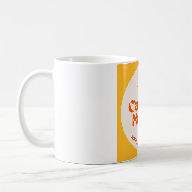 Mug Cara & Manos Natural Cosmetics Orange L Mug, 11 oz (Gauche)
