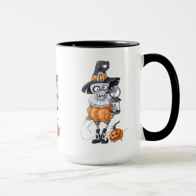 Mug Caractère Halloween éffrayant (Droite)