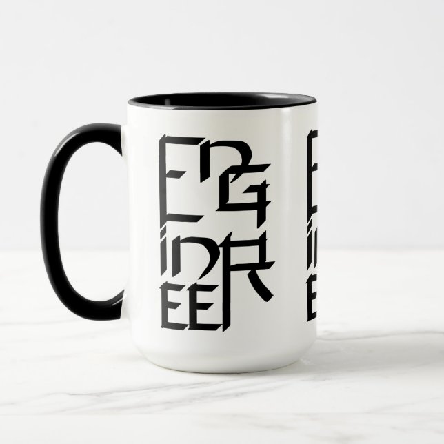 Mug Caractère ingénieur (Gauche)