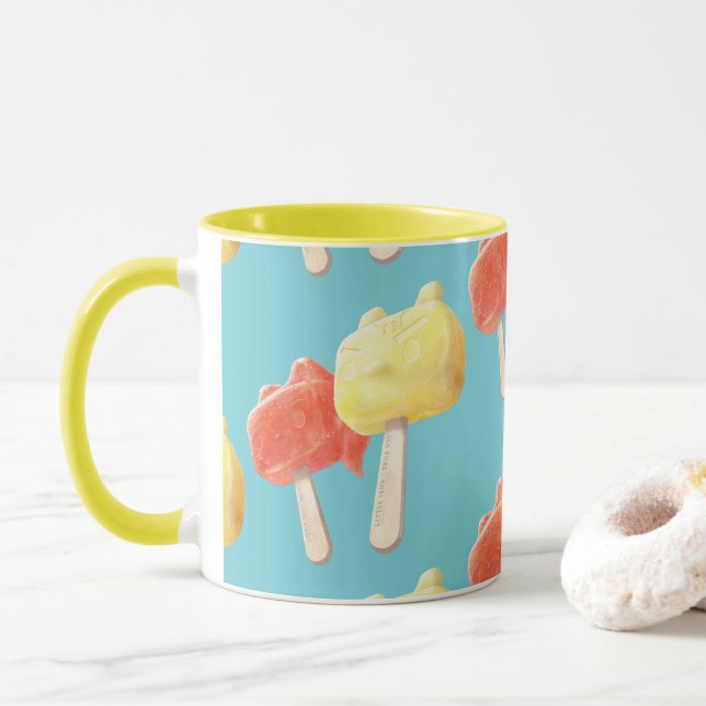 Mug Caractère Popsicles (Avec donut)