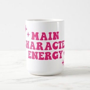 Mug Caractère principal Énergie rose