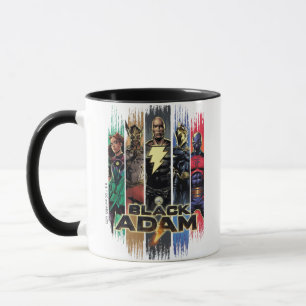 Mug Caractères Adam Noir En Grandes Tailles Graphique
