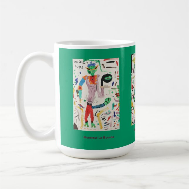 Mug Caractères de l'imagination de Brian Dodd (Gauche)